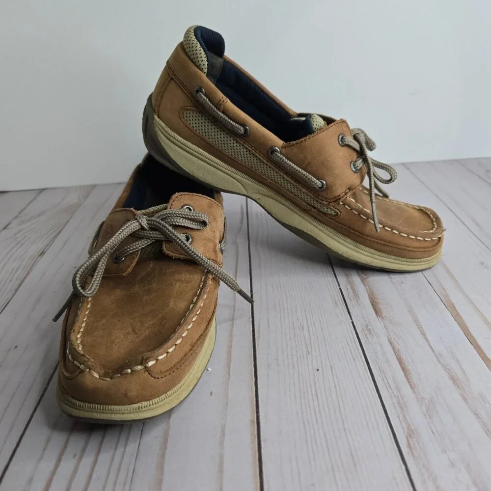 Sperry Big Kid Boys Lanyard Boat Shoes Big Boys Size 5M